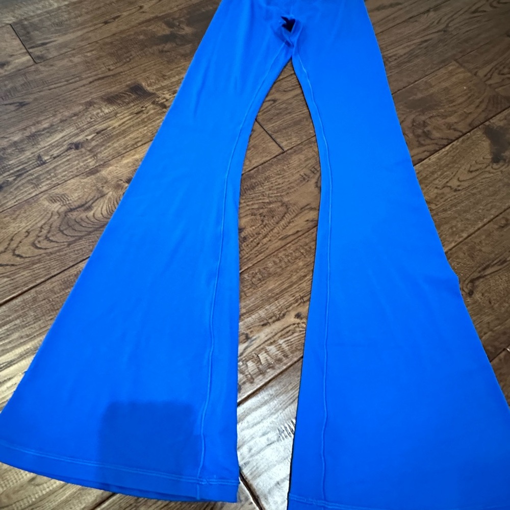 Aerie Vibrant Blue Flared Pants